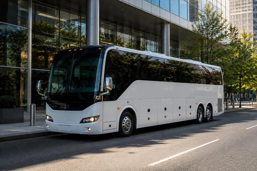 Corporate employee shuttle coach